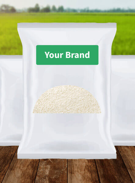 Branded rice packaging